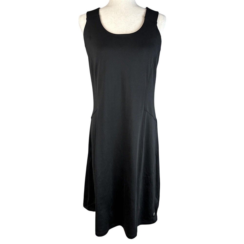 Royal Robbins Womens Backcountry Pro Dress Size XL Black Sleeveless Pockets